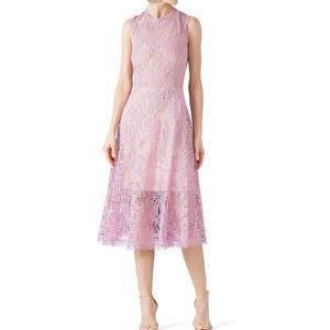 Dress The Population Shane Lace Dress Purple S